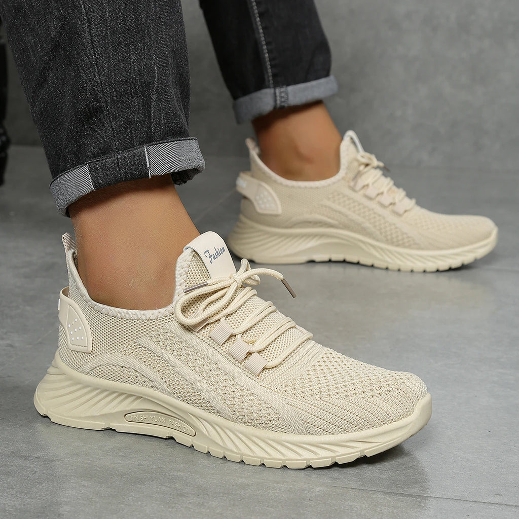 Women's Casual Sneakers - Fly Weave Fashion Sports Shoes