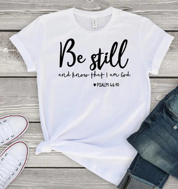 Letter Print Short Sleeve T-Shirt - Graphic Tee