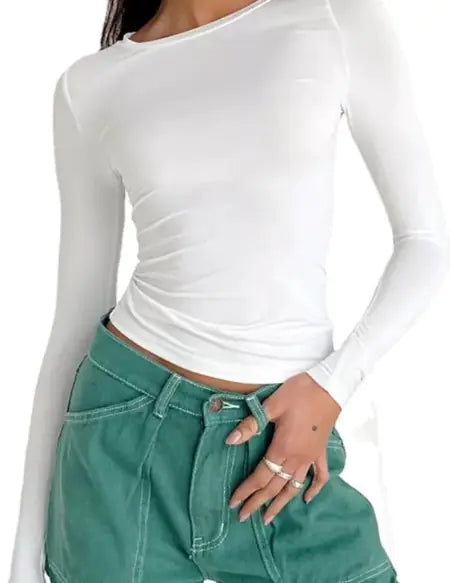 Classic Long Sleeve T-Shirt - Women's Essential Tee