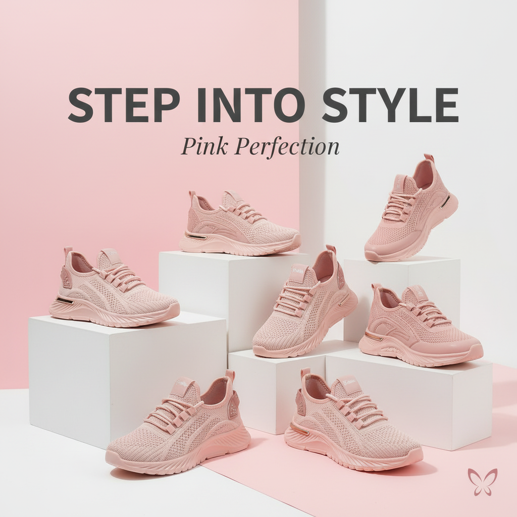 Pink Shoes Promotional Banner