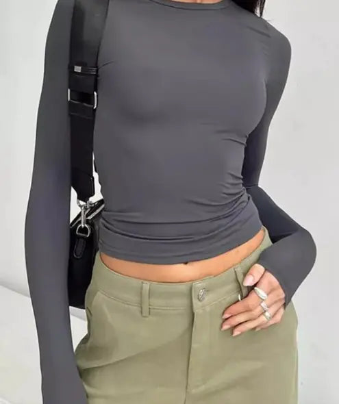 Classic Long Sleeve T-Shirt - Women's Essential Tee