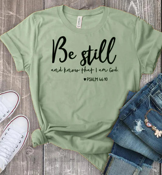 Letter Print Short Sleeve T-Shirt - Graphic Tee